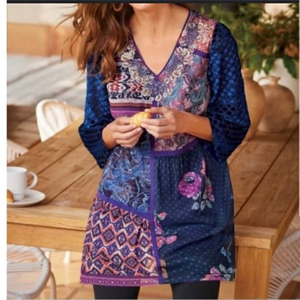 Soft Surroundings All Together Tunic Dress